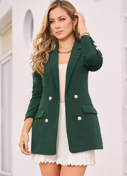 Blazer con solapa