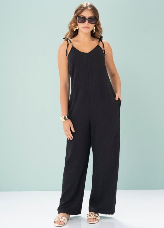 Long strappy jumpsuit