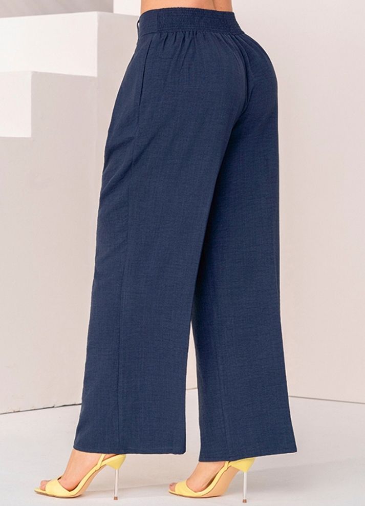 Pantalón palazzo con prenses