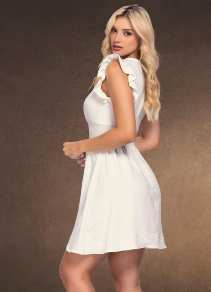 Short sleeve short dress