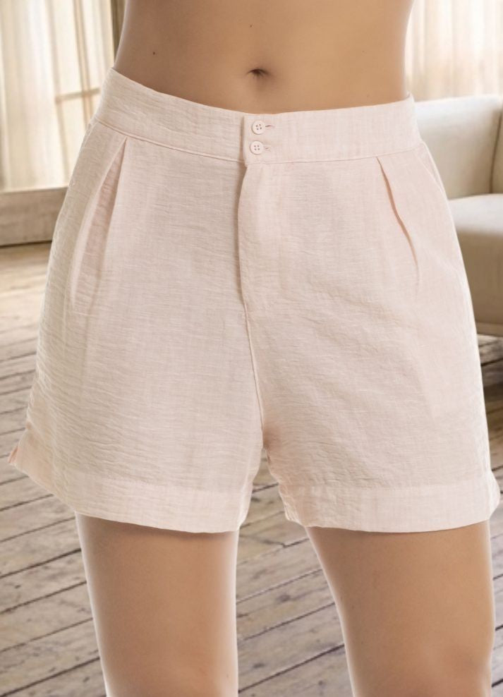 Short en lino