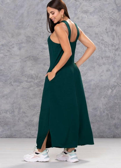 Long halter dress