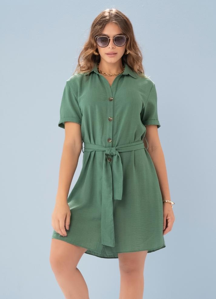 Short sleeve short dress