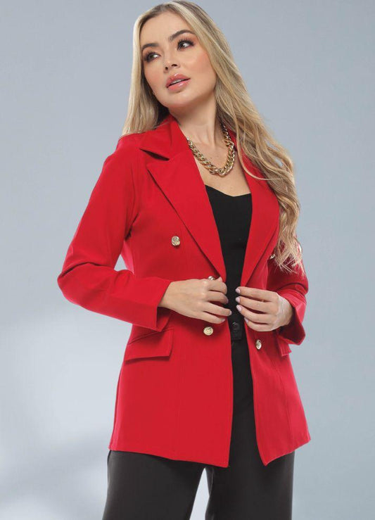 Blazer cuello solapa