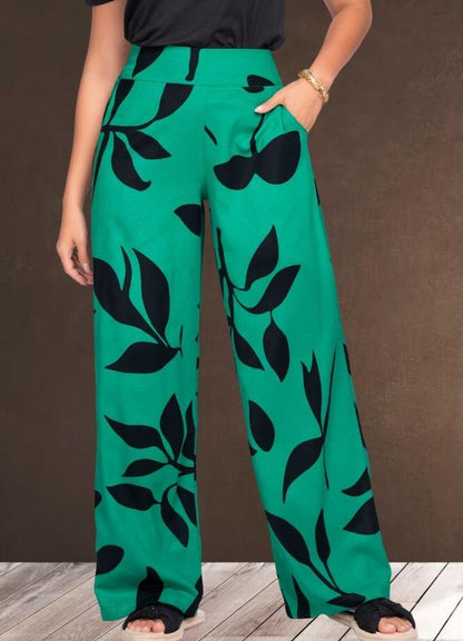 Printed palazzo pants