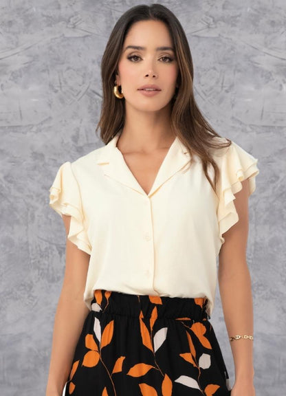 Bolero sleeve shirt