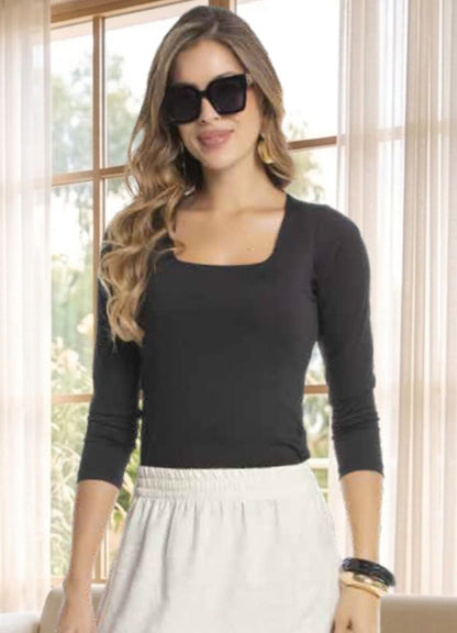 Short-sleeved shirt blouse