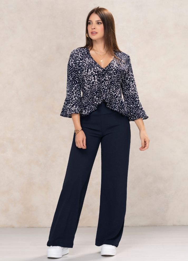 Bolero sleeve blouse