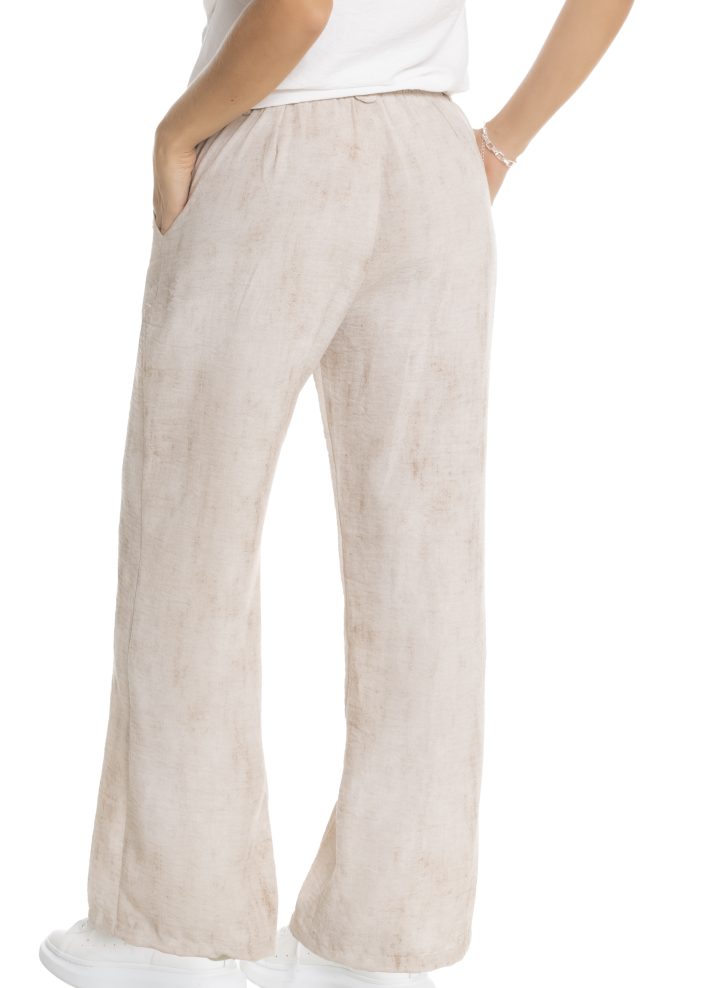 Pantalon palazzo tiro alto