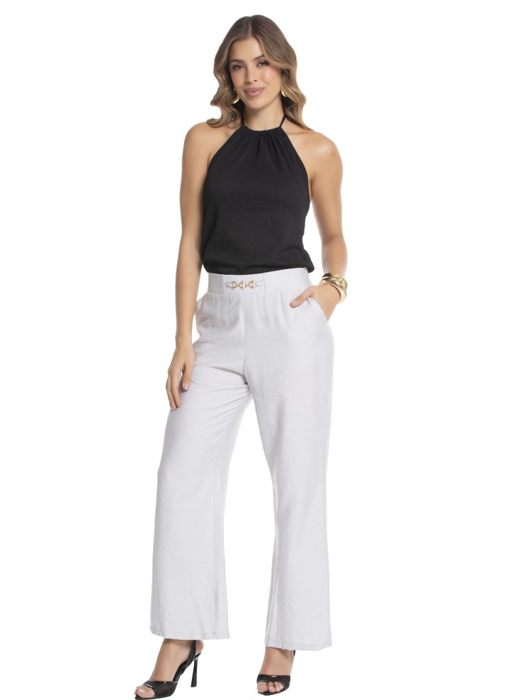 Blusa tipo halter