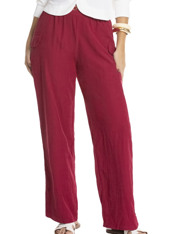 Pantalón cargo bota ancha