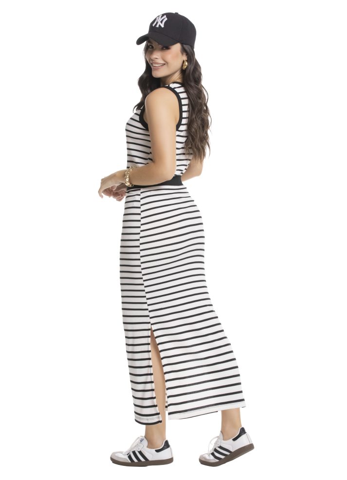 Falda Poliester Stretch Marfil