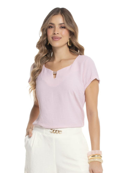 Blusa manga corta