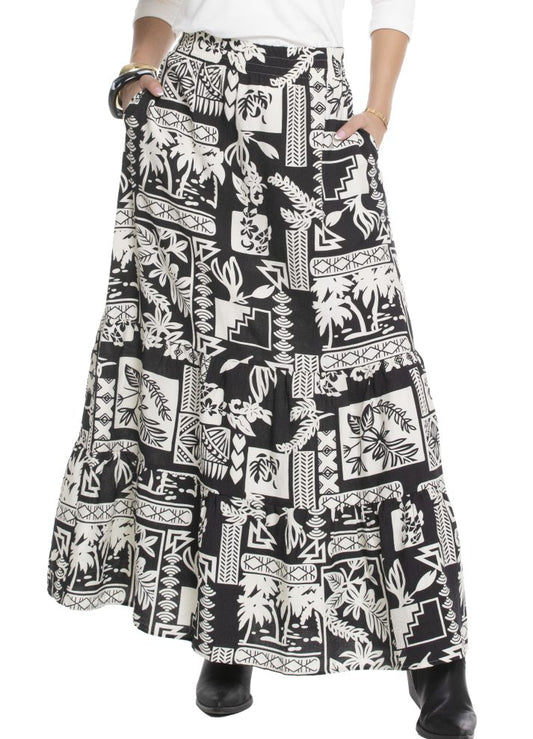 Blouse, top, and skirt set