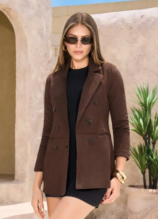 Blazer cuello solapa