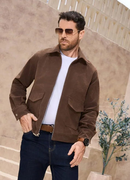 Chaqueta gamuza para hombre
