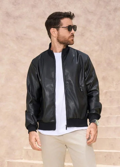 Chaqueta en cuerotex para hombre