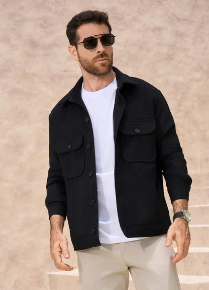 Chaqueta paño para hombre