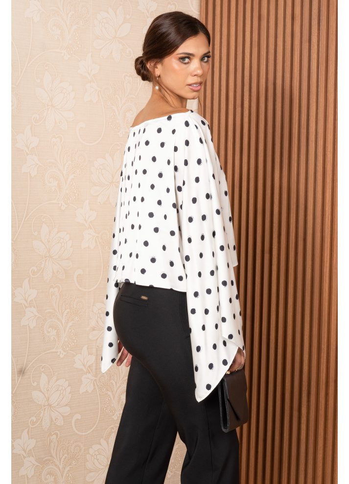 Blusa manga volantes de pepas