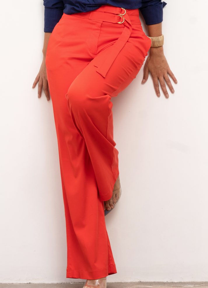Pantalón Wide Leg alta