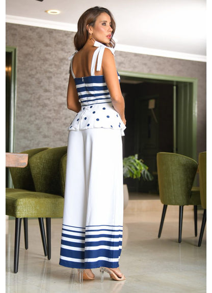 Pantalón palazzo rayas