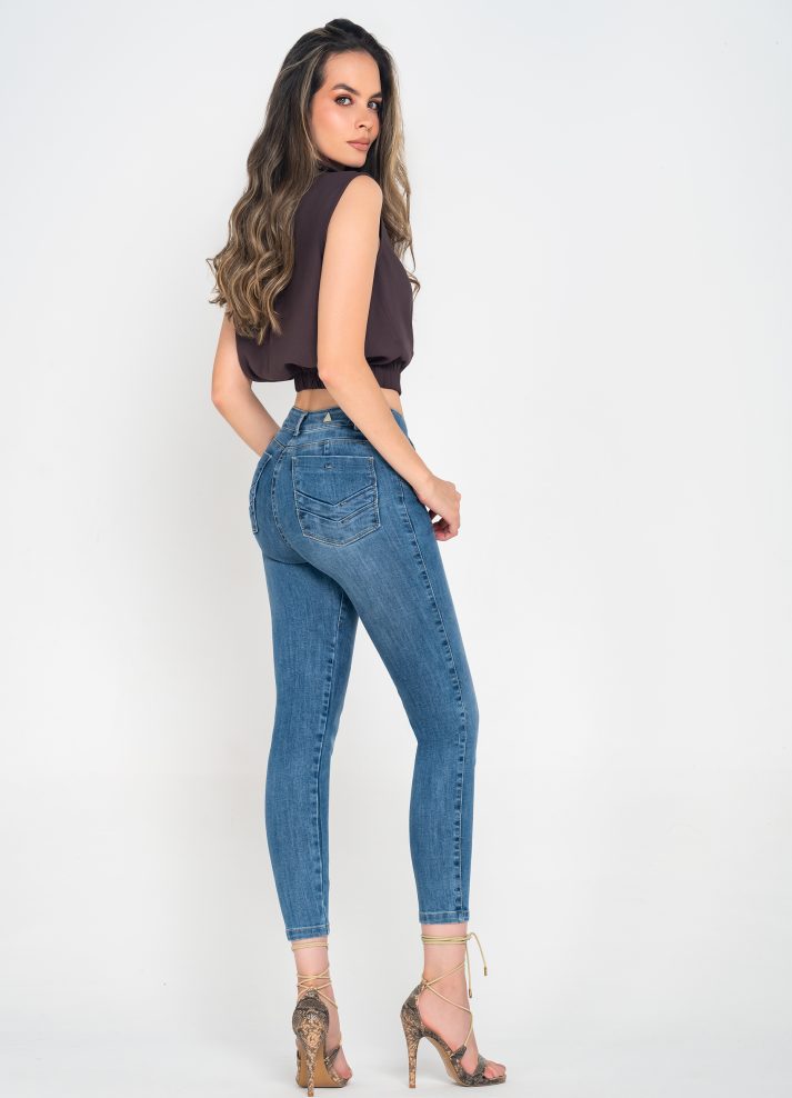 Jean skinny push up