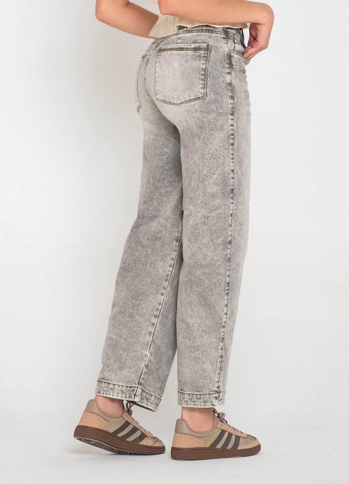 Jean balloon blusa 1 botón