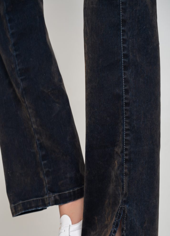 Jean palazzo tornasol gris azul