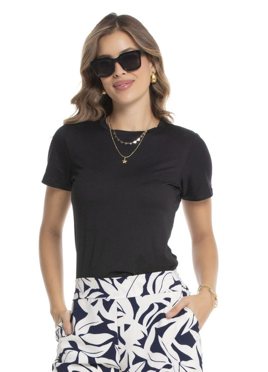 Camiseta manga corta suave