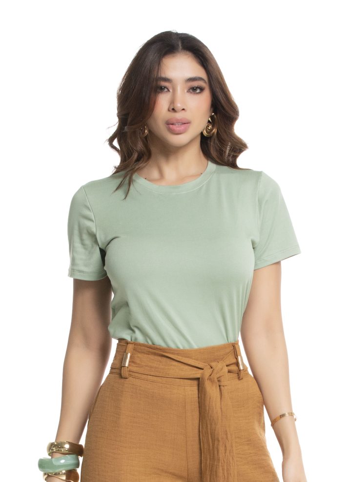 Camiseta manga corta suave