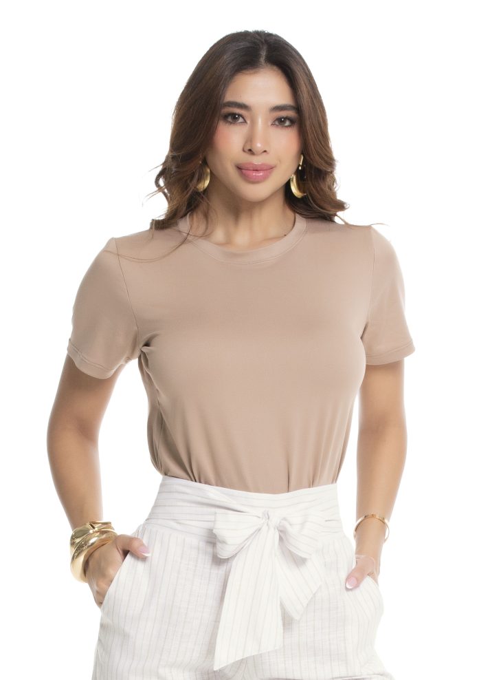 Camiseta manga corta suave