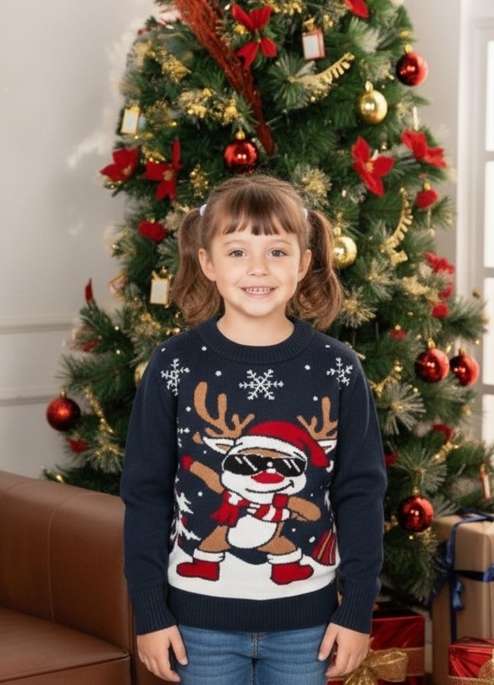 Sweater Navideño Tejido