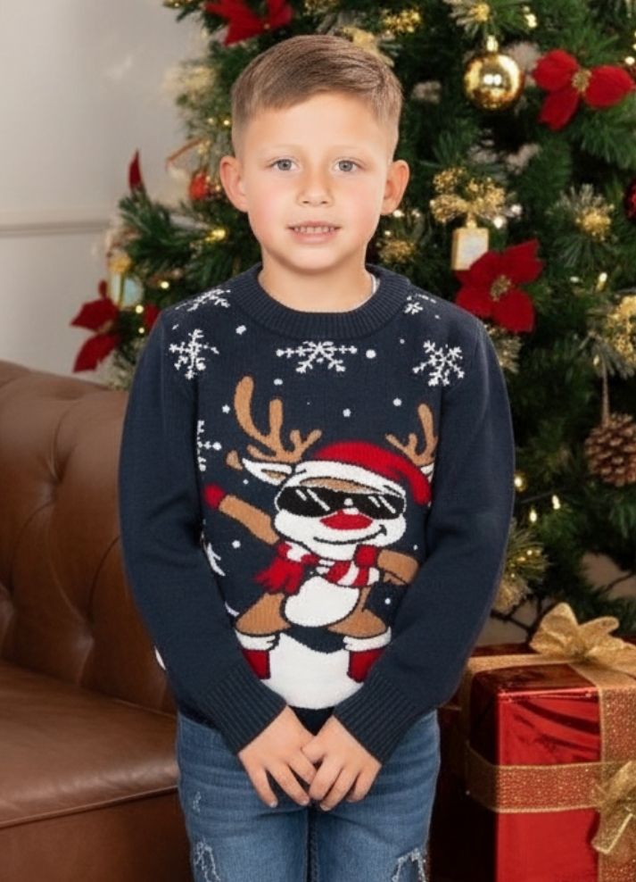 Sweater Navideño Tejido