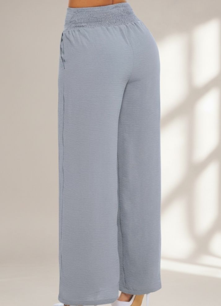 Pantalón palazzo con cinturón